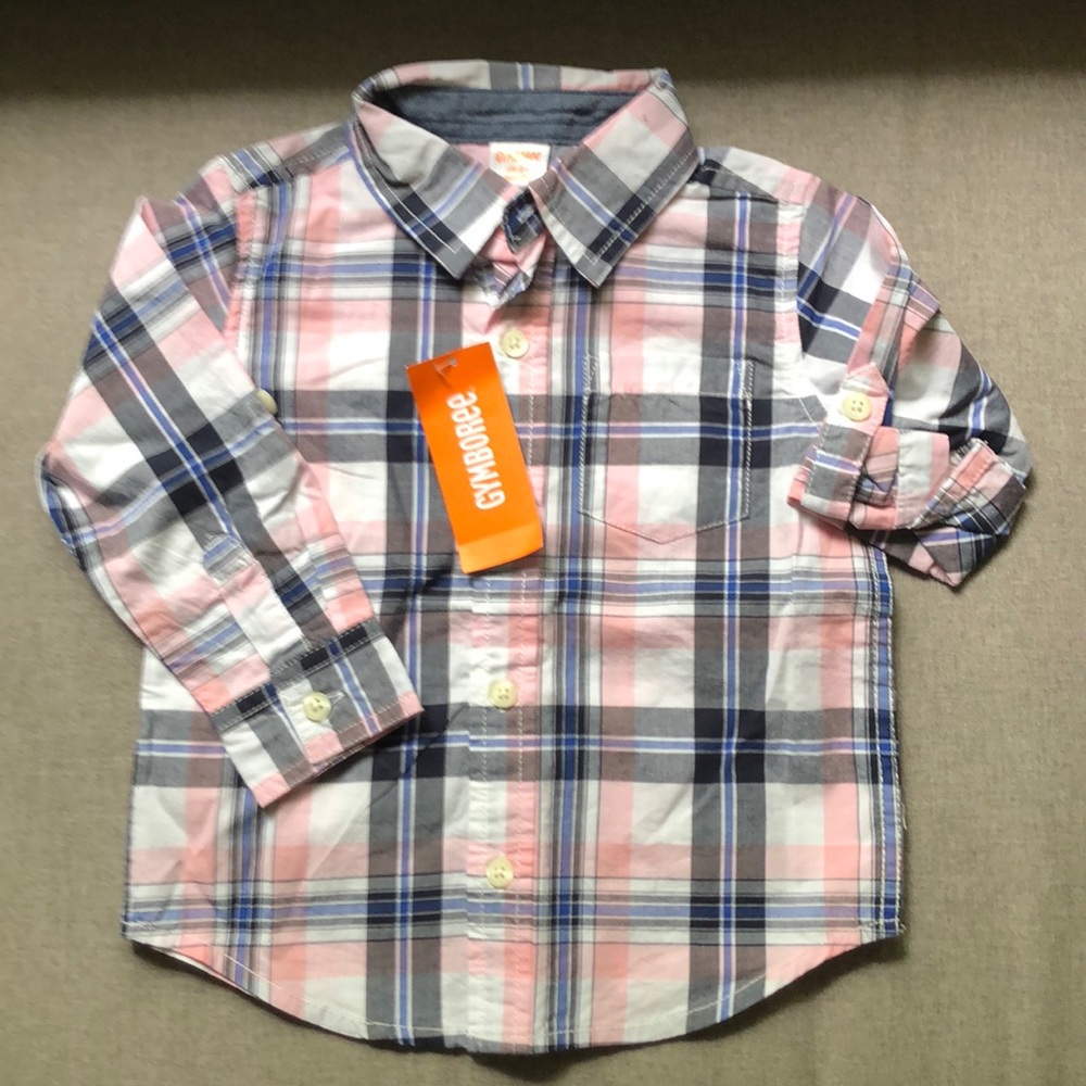 NWT Gymboree Plaid Shirt